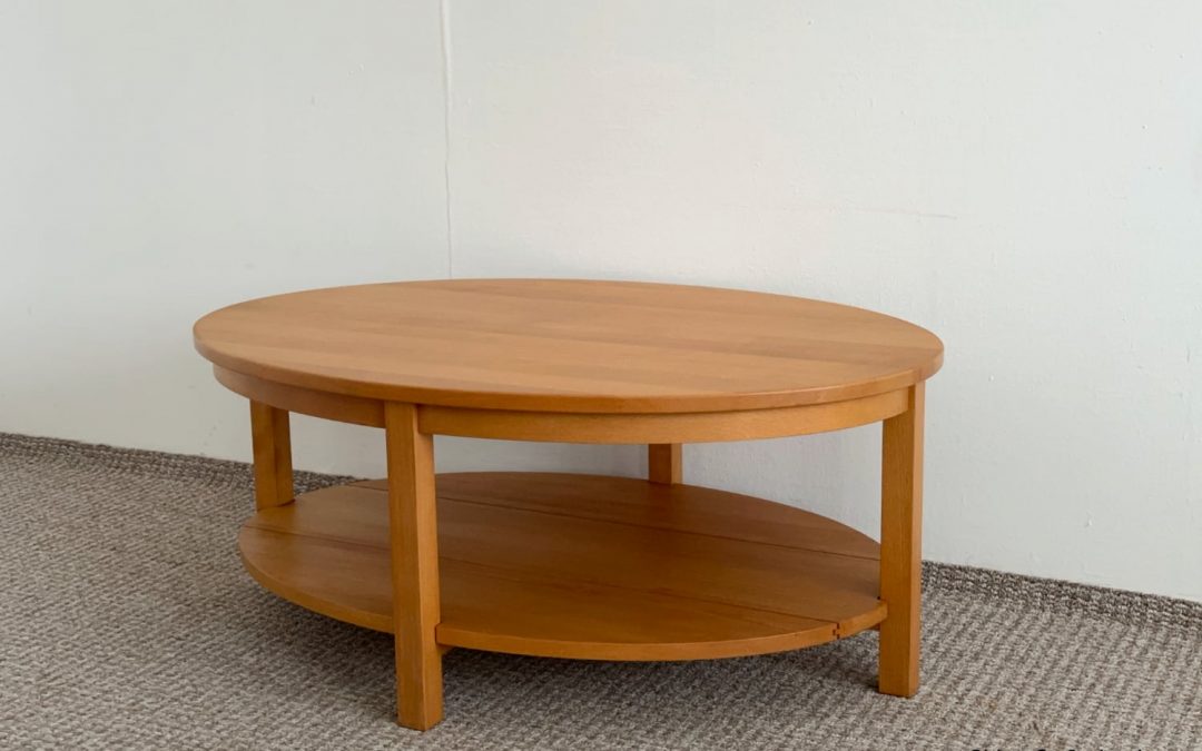 Grüne Erde Masara Sofatisch Couchtisch oval