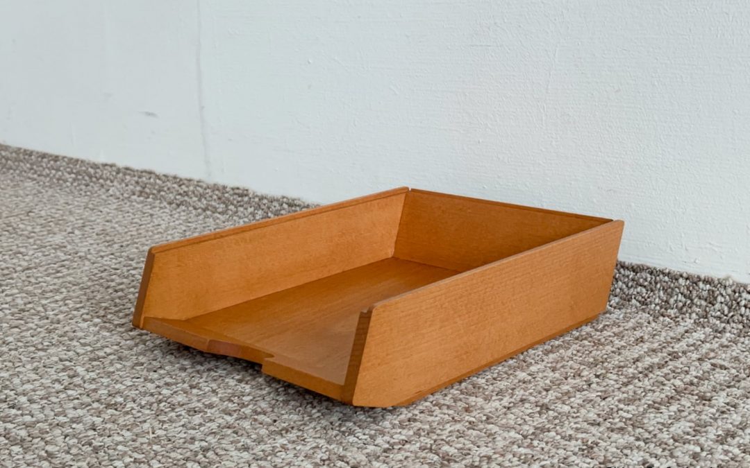 Grüne Erde Schreibtischablage