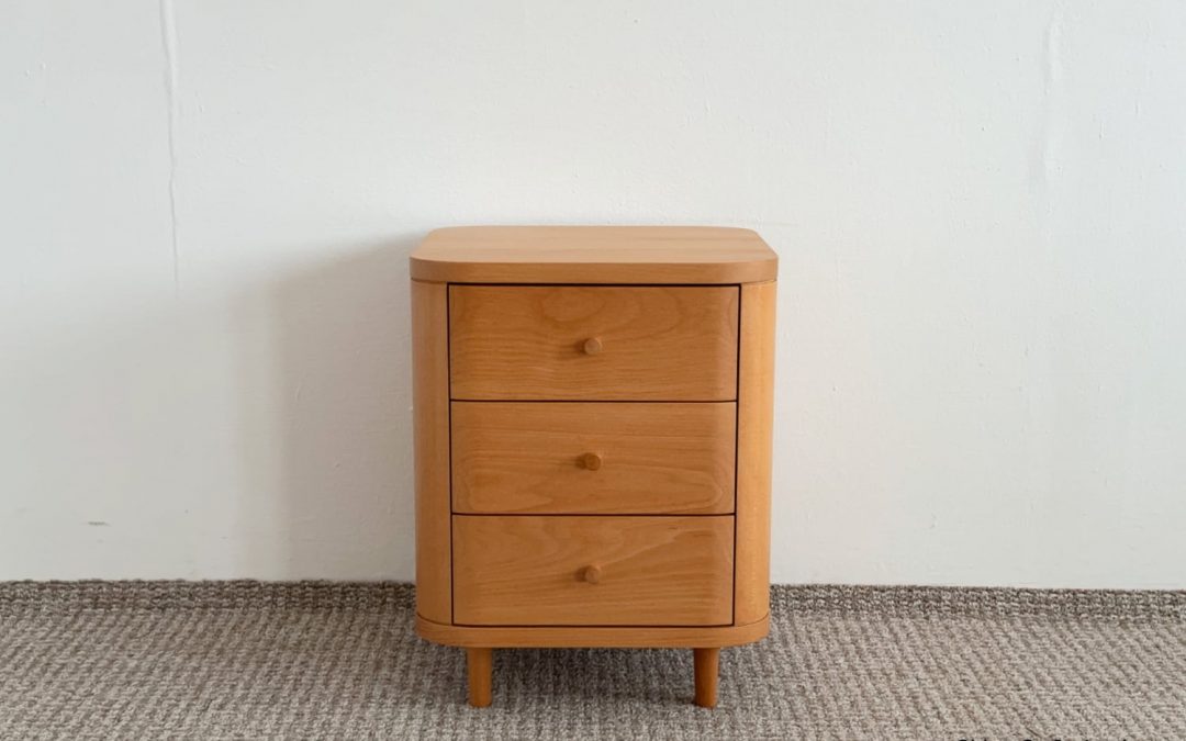 Grüne Erde Tonda Nachttisch Buche 3L