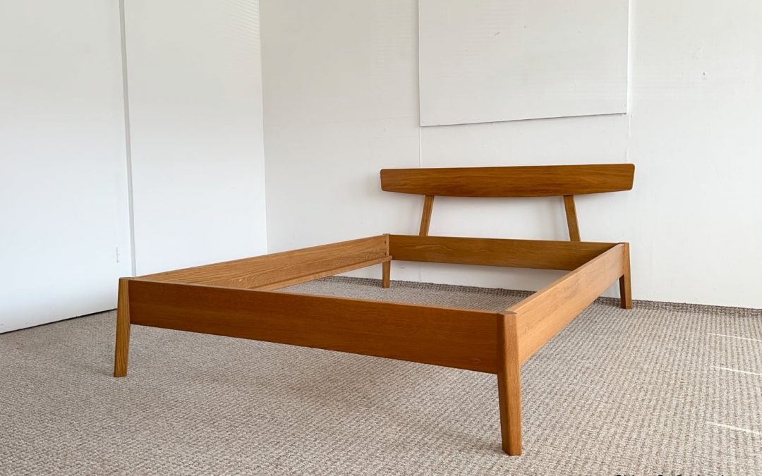 Grüne Erde Bett Arne 140×200 Eiche